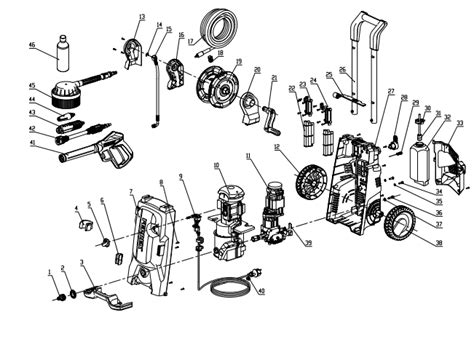 ferrex pressure washer spare parts